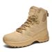 High-top Boots Men Anti-slip Lace-up Breathable Casual Sports Shoes Men Wear-resistant Lace-up Low-top Outdoor Men Hiking Shoes_vogvips.com