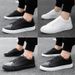 2026 Summer New 's White Sneakers Korean Style Fashionable Casual Trendy Versatile Large Size Soft Leather Shoes For_vogvips.com