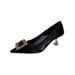 High Heels For Women New Stiletto Red Bridal Wedding Shoes Chinese Style Xiuhe CM_vogvips.com