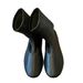 Sheepskin Round Toe Retro Simple Slim Flat Short Slimming Elastic Women's Versatile Commuting Sock Boots_vogvips.com