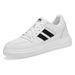 Invisible Height Increase Men's Shoes Casual Little White Board Shoes Men's Breathable Wear-resistant Non-slip Thick Sole_vogvips.com
