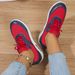 New Plus Sports 2025 Summer Thick Soled Lace Up Casual Women's Shoes, Size 43 Independent_vogvips.com