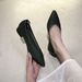 MTX Genuine Grandma Shoes With Chunky Pointed Toe, Mid-Heel Women's Single Shoes, 2025 New Spring And Autumn Versatile Soft_vogvips.com
