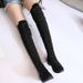 2020 Autumn Winter New Style Lace-Up Round Toe Patent Leather Long Women's Boots Large Size 41-43_vogvips.com