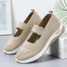 Women's Summer New Casual Middle-aged And Elderly Mom Breathable Mesh Lightweight Comfortable Single Shoes_vogvips.com