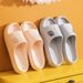 New Summer Indoor Home Slip-on Sandals For Men Couple Thick Slippers_vogvips.com
