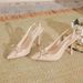 316-209 Patent Leather High Heels For Women New Bowknot Backless Large Plus Size Wide Sandals_vogvips.com