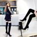 315-6 European And American Fashion Simple Winter Women's Thin High Heel Suede Sexy Nightclub Slimming Over-the-Knee_vogvips.com