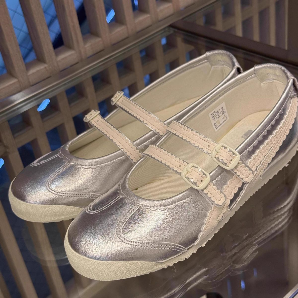Sheepskin Version One Strap Flat Ballet Shoes For Women Genuine Leather Shallow Mouth Casual Mary Jane Shoes_vogvips.com