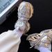 2026 Thick-soled Casual Sneakers Silver Dad Shoes~unique Sole Design_vogvips.com