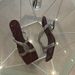 Women's Shoes Medium And High Heels Simple Square Toe Stiletto Sandals_vogvips.com