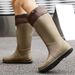 German Waterproof Non-Slip Fishing Delivery Rider Special Water Rubber Shoes Rain Boots Men's Overshoes_vogvips.com
