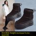 Women's Shoes Snow Boots New Thick Cotton Shoes Thick Sole Warm Inner Height Increase Shoes_vogvips.com