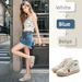 2cm Height Increasing High-Top Canvas For Women 2026 Spring New Flat Color-Block Sneakers Versatile Casual White Shoes_vogvips.com