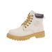 Fashion Motorcycle Martin For Women Autumn New British Style Versatile Big Yellow With Thick Leather Sole And Short_vogvips.com