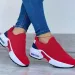 Sommer Damen Plateau Casual Mesh Atmungsaktive Sneakers Plus Size Sport Rutschfeste Damen Tennisschuhe_vogvips.com