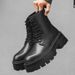 Retro Locomotive Tooling Boots Outdoor Hiking Boots Casual Boots_vogvips.com
