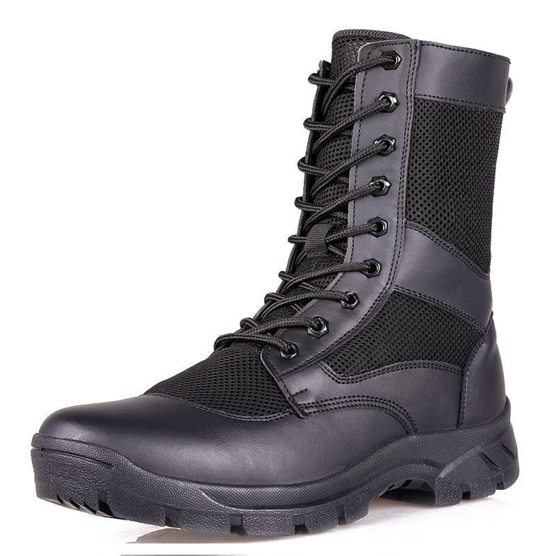 European Warm Series Summer 017 Work Combat Martin Breathable High-top Wear-resistant Waterproof Boots Security Men's Shoes_vogvips.com