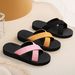 Summer Women Flip Flops Fashion Bohemian Female Beach Flip-Flops Casual Flat Ladies Slipper Comfortable Shoes Indoor House Slide_vogvips.com