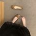 Flat Square-toed Low-cut Single Shoe For Women With A Skirt. Mary Jane Style Women's Shoes. 2026 New Model. Soft And Gentle Style. One-piece Shoe_vogvips.com