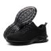 Men's Safety Work Shoes, Anti-Smashing Anti-Puncture, Breathable Mesh, PU Air Cushion Sole, Steel Toe Protective Footwear For Garden Work Shoes_vogvips.com