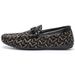 Summer New Bean Casual Trendy Leather Soft Bottom Fashion Printed High End Men's Le Fu Shoes_vogvips.com