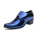 High Heeled Leather Weddings, Banquets, Business, Leisure, Fashion, Men's Shoes, Shiny Cuban Shoes For Men_vogvips.com