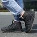 Men's Shoes Autumn And Winter New Children's High Top Outdoor Snow Boots Plus Velvet Warm Cotton Shoes Trendy Fashion Children's Shoes Men_vogvips.com