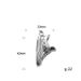 Accessories Titanium Sneaker Pendant Personality Trendy Men's Casual Sneakers Stainless Steel Necklace 19040_vogvips.com
