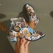 Women's Pointed Toe Fashion Boots Mid Heel Printed Chunky Winter Style Plus Size Short European American_vogvips.com