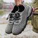 Mountaineering Outdoor Air-Conditioned Shoes, Mesh Flat Bottomed Breathable Trendy Men's Sports And Leisure Shoes_vogvips.com