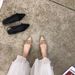 2026 Sprig/Summer New Frech Style Mesh Strap Low Closed-Toe Sadals Wome, Chuky Heel Poited Toe High Heels For_vogvips.com