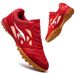 New low top indoor training sneakers Student adult plus size broken nail football shoes_vogvips.com