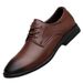 New Genuine Leather Casual Korean Style Youth Trend British Autumn Spring Business Formal Men's Shoes_vogvips.com
