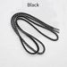 Bulk Black & White Braided Shoelaces With Diagonal Dots - 6mm Width, 120cm Length - Compatible With Sneakers, Boots, Casual Shoes (1 Pair)_vogvips.com