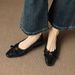 Cameido Retro Camellia French Style Women's Spring Square Toe Chunky Heel Commuting Shoes Shallow Mouth Dressy Shoes_vogvips.com