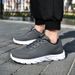 Spring Autumn Black Casual Men's Outdoor Sports Anti Slip Wear Resistant Waterproof And Breathable Running Student_vogvips.com