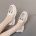 Soft Sole Summer Women's Loafers With Mesh, 2023 New Style Middle-aged And Elderly Women, Comfortable Leather Shoes For_vogvips.com