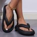 Women's Retro EVA Slippers - Slip In Open Toe Beach Sandals With Soft Cushioned Sole And Quick Drying Lightweight Design_vogvips.com