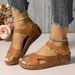 Summer Party Shoes Slides Ladies Wedge Sandals Woman Non-Slip Footwear Women Slippers Female_vogvips.com