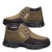 ShoeVault Men's Warm Cotton Wear-Resistant Cold-Adhesive Fleece-Lined Snow Boots Winter High-Top Middle-Aged And Elderly Walking_vogvips.com