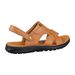 Euro Step Men's Genuine Leather Sandals Outdoor Non-Slip Comfortable Wear-Resistant Beach Shoes Breathable Top Layer Cowhide_vogvips.com