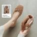 【Soft Sole And Soft Upper, Full Leather Inside And Outside】Cameido Bow Shallow Single Shoes For Women, 2025 Autumn Vintage Flat Shoes_vogvips.com