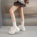 Daddy Shoes Female Student Running Sports Platform Heightening Casual Shoes_vogvips.com
