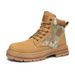 European Warm Series Martin Autumn Winter 2025 New High-top Workwear Leather Men's Thick-soled Height-increasing Big-toe Motorcycle Boots_vogvips.com