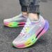 Women's Full Sole Nylon Plate Jogging Shoes Men's Professional Training Running Shoes Racing Sneakers Breathable_vogvips.com