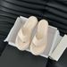 Refreshing ~ Little New Style Thick-Soled Flip-Flops 25 Summer New Blue Denim Casual Versatile Sandals_vogvips.com