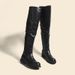 2025 Autumn Winter New Large Size 41-43 Over-the-Knee Women Square Heel Elastic Fashion Sleeve Long Boots_vogvips.com