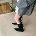 Fashionable 2025 Autumn Winter Thin Strap Pointed Toe Suede Stiletto Over-the-Knee High Heel Long Boots Women's Shoes_vogvips.com