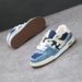 Men's Trendy Canvas Shoes Soft Soled Breathable Spring Summer New Style Versatile Thick Soled Casual Dad Couple's Footwear_vogvips.com
